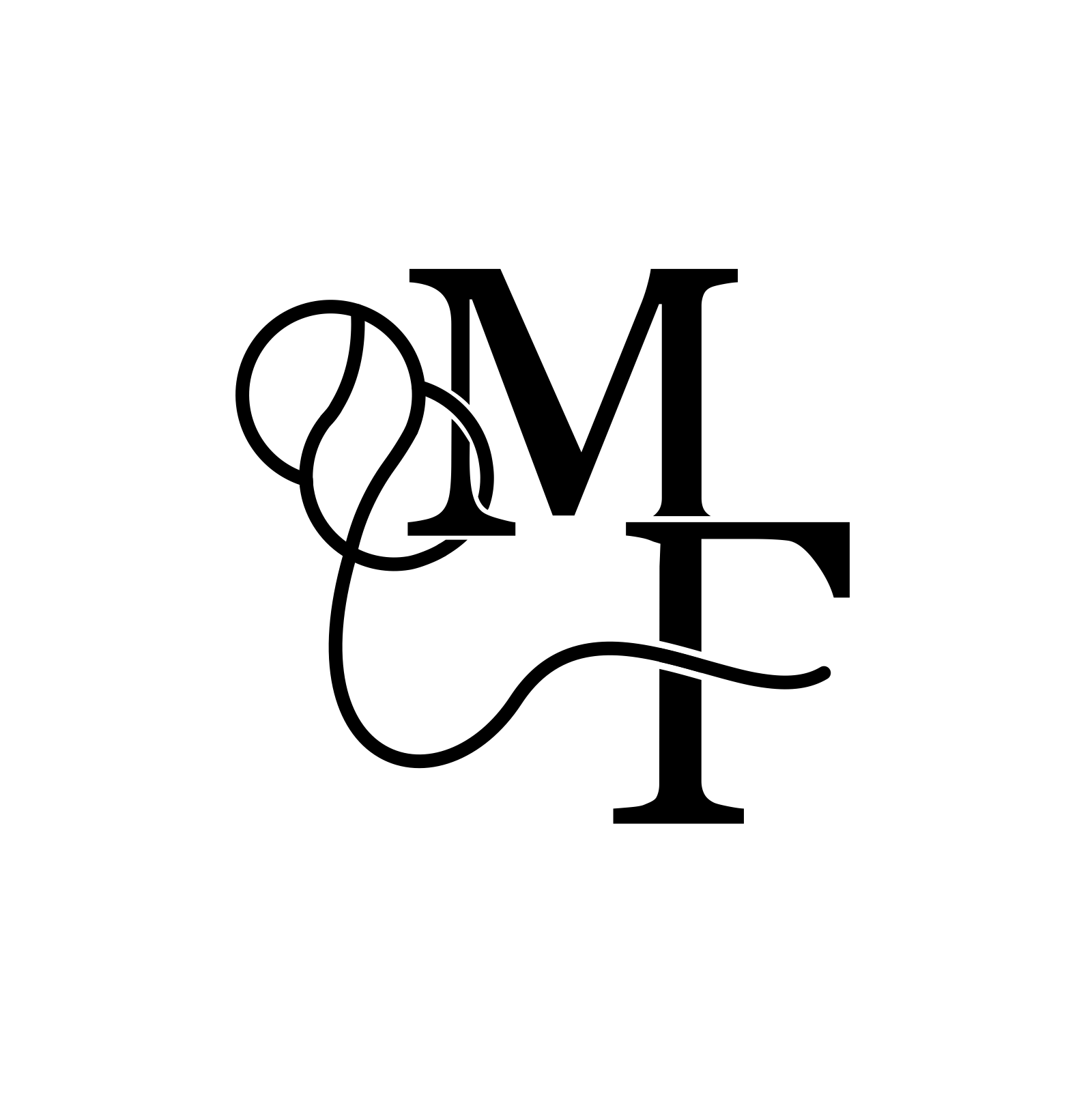 Logo na ciemnym tle